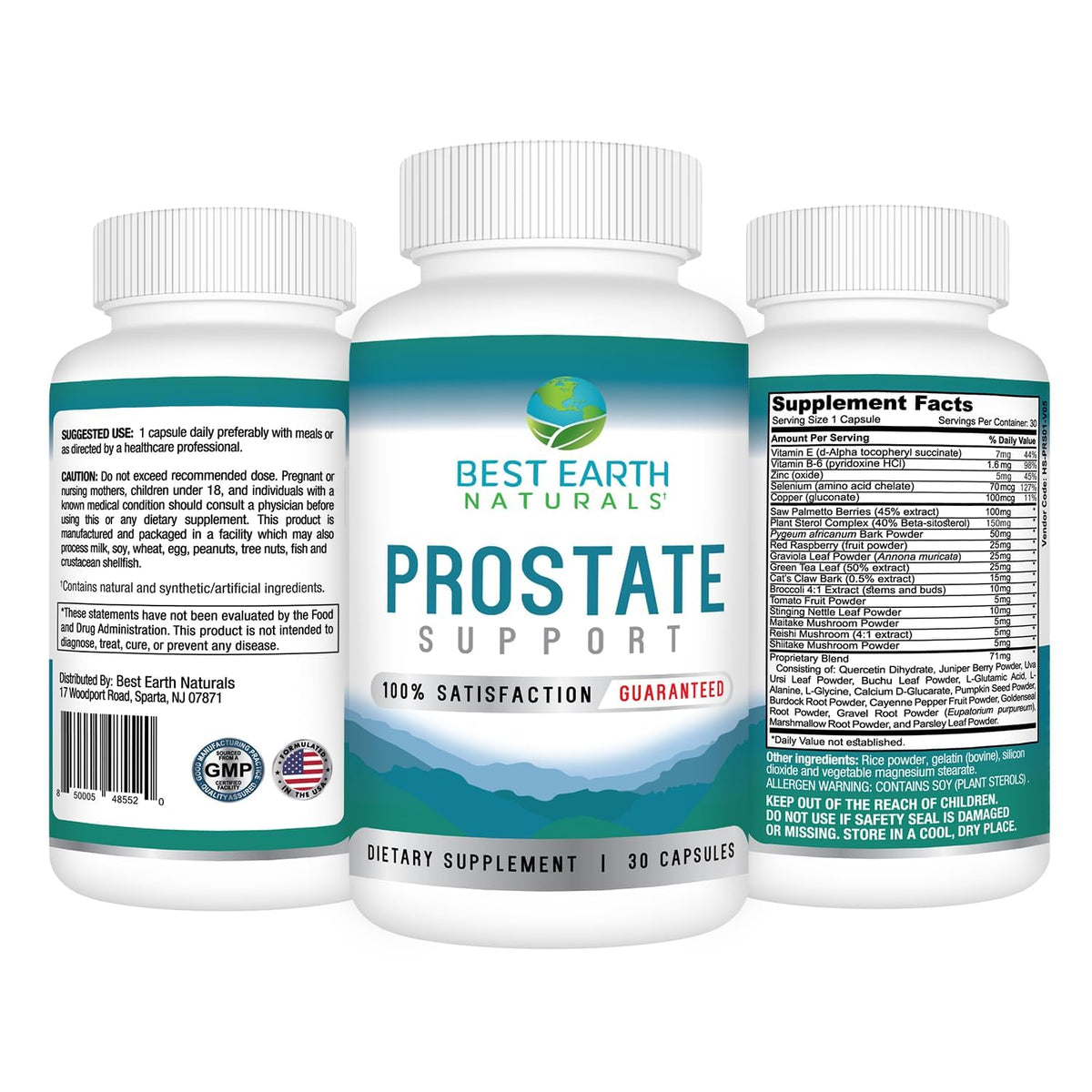 Best Earth Naturals Prostate Support Supplement for Men - Prostate Support - 30 Day Supply Best Earth NaturalsBuy Supplements Australia