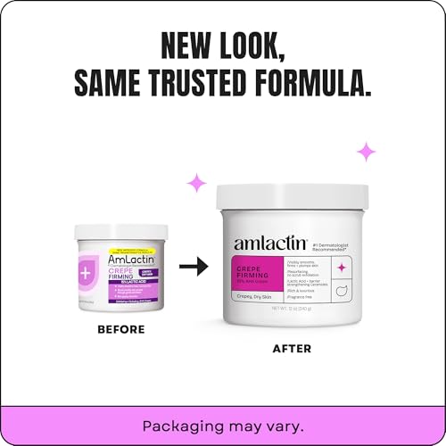 AmLactin Crepe Firming Cream - Therapeutic Skin Tightening Cream for Body – No-Scrub Exfoliator and Moisturizer - PrimeBioHealth - canada supplements