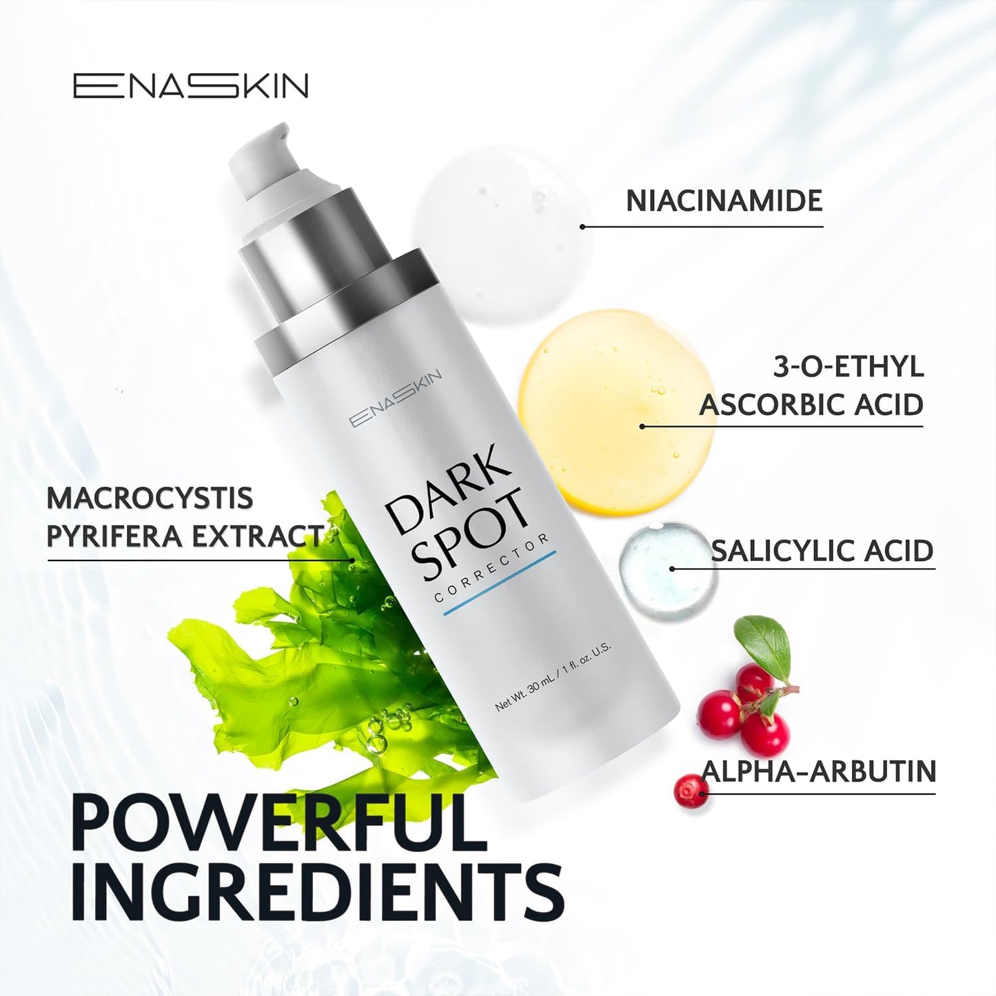 EnaSkin Dark Spot Remover for Face and Body: Advanced Formula Spot Corrector Cream to Fade Age Spots, Sun Spots, Freckles - PrimeBioHealth - canada supplements