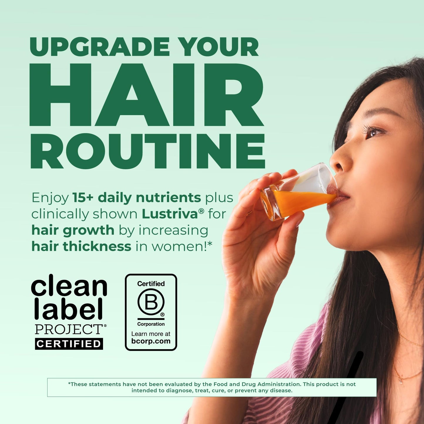 MARYRUTH'S Liquid Multivitamin + Hair Growth | Biotin 10000mcg | Lustriva Hair Growth Supplement | Clinically Tested in Women for Thicker Hair - PrimeBioHealth - canada supplements