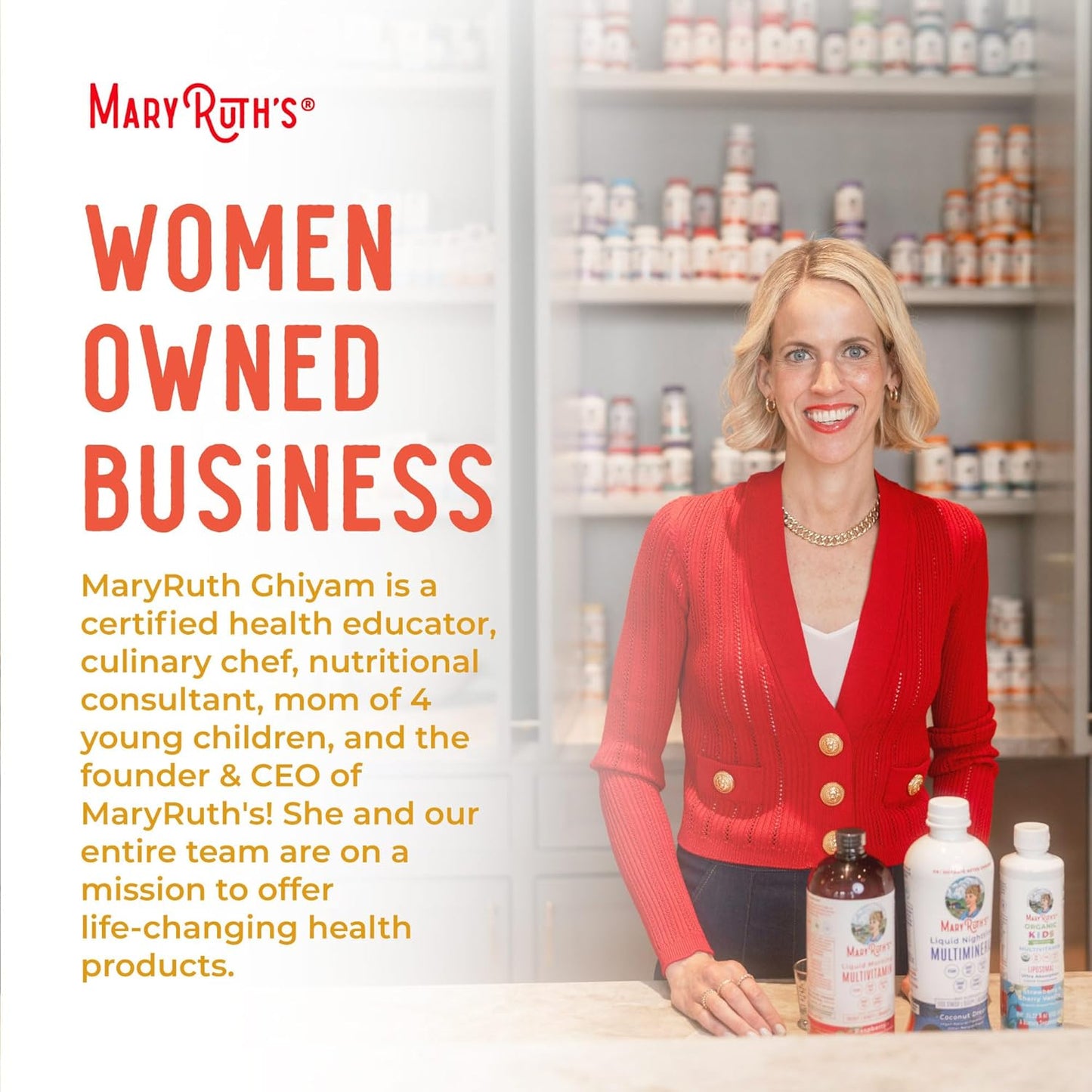 MARYRUTH'S Organics Vitamin D3 | Vitamin K2 | Vitamin D3 K2 Drops | K2 D3 Vitamin Liquid Supplement for Toddlers | Kids Supplement for Calcium Absorption Strong Bones | Vegan | Gluten Free | 1 Fl Oz - PrimeBioHealth - canada supplements
