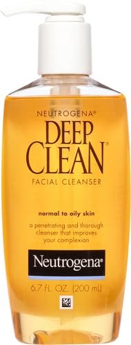 Neutrogena Deep Clean Daily Facial Cleanser with Beta Hydroxy Acid for Normal to Oily Skin, Alcohol-Free - PrimeBioHealth - canada supplements