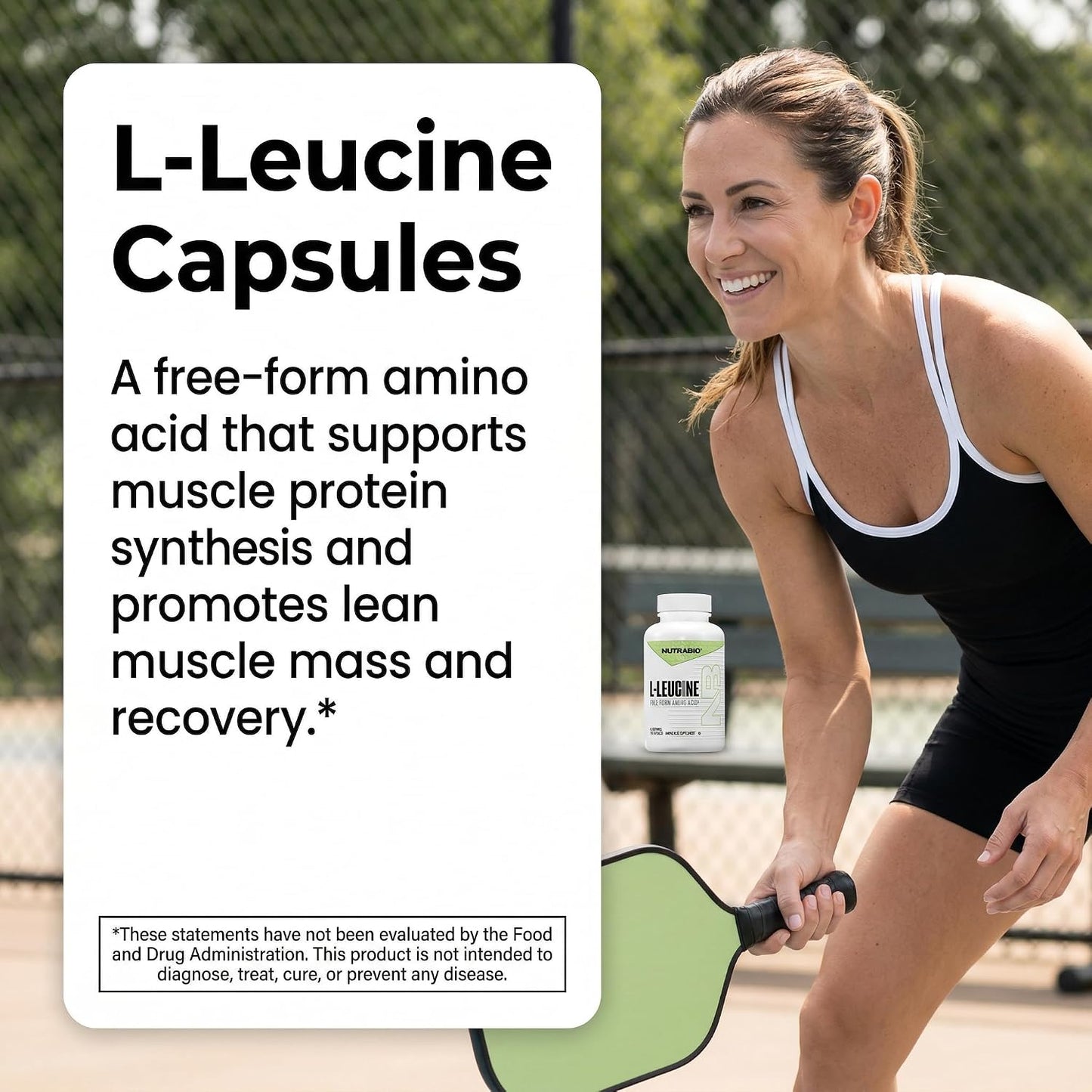 NutraBio L-Leucine Supplement - Optimal Amino Acid for Muscle Growth & Recovery - Naturally Fermented Free Form Leucine Amino Acids Supplement- Vegan, Non-GMO, Gluten Free - 400mg, 180 Capsules - PrimeBioHealth - canada supplements