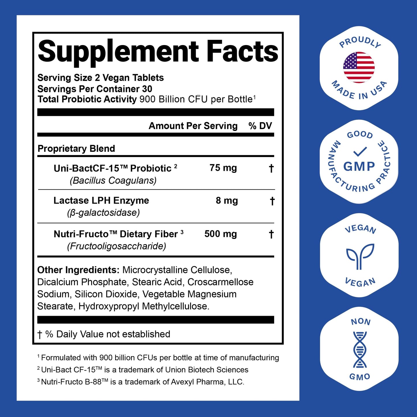 Nutrition Essentials Probiotics for Women and Men - with Lactase Enzyme and Prebiotic Fiber for Digestive Health - 80 Percent + More Potent Supplement - PrimeBioHealth - canada supplements