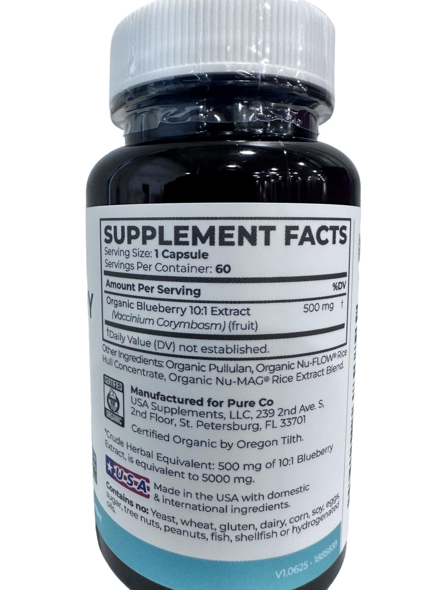 Organic Cranberry Pills - Vegan Supplement for Urinary Tract Health & Kidney Cleanse - Cranberry Pills for Women 500mg 50:1 Cranberry Concentrate Per Serving - Urinary Tract Support - 60 Capsules - PrimeBioHealth - canada supplements