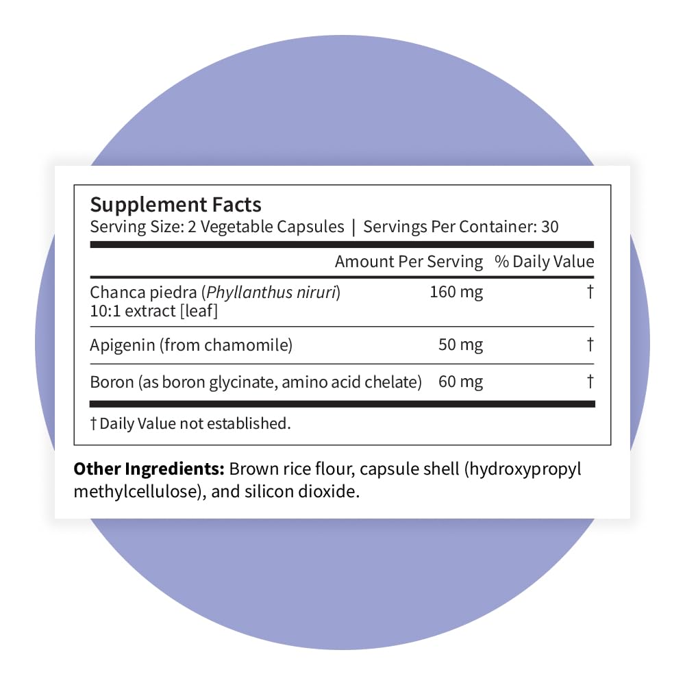 Pattern Wellness Stone Care Complex – Supports Healthy Kidney & Urinary Function – with Chanca Piedra, Chamomile Extract & Boron – 3rd Party Lab Tested – Vegan, Non-GMO - 60 Capsules - PrimeBioHealth - canada supplements