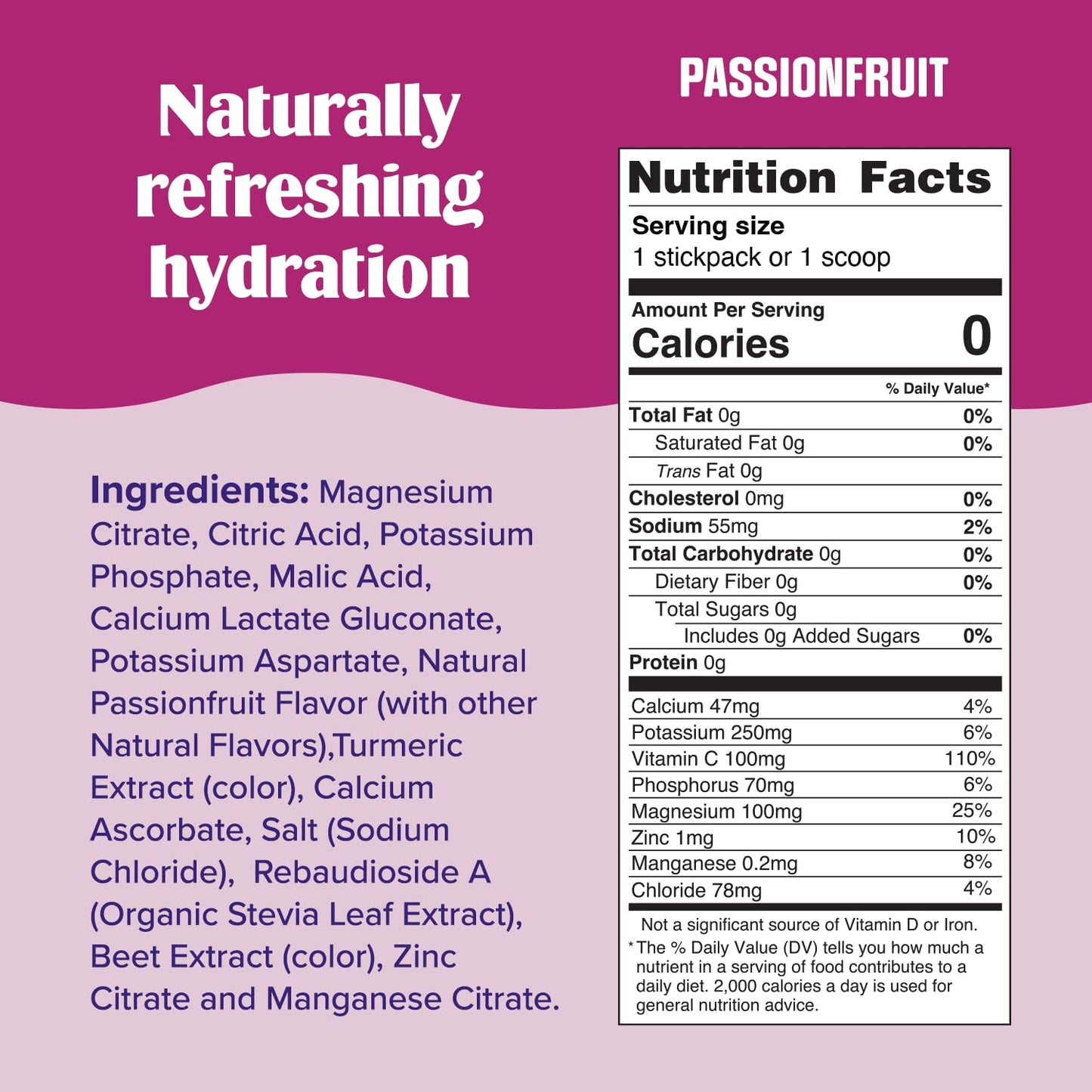 Ultima Replenisher Daily Electrolyte Powder Drink Mix – Sugar Free – Passionfruit, 30 Servings – Hydration Powder with 6 Key Electrolytes - PrimeBioHealth - canada supplements