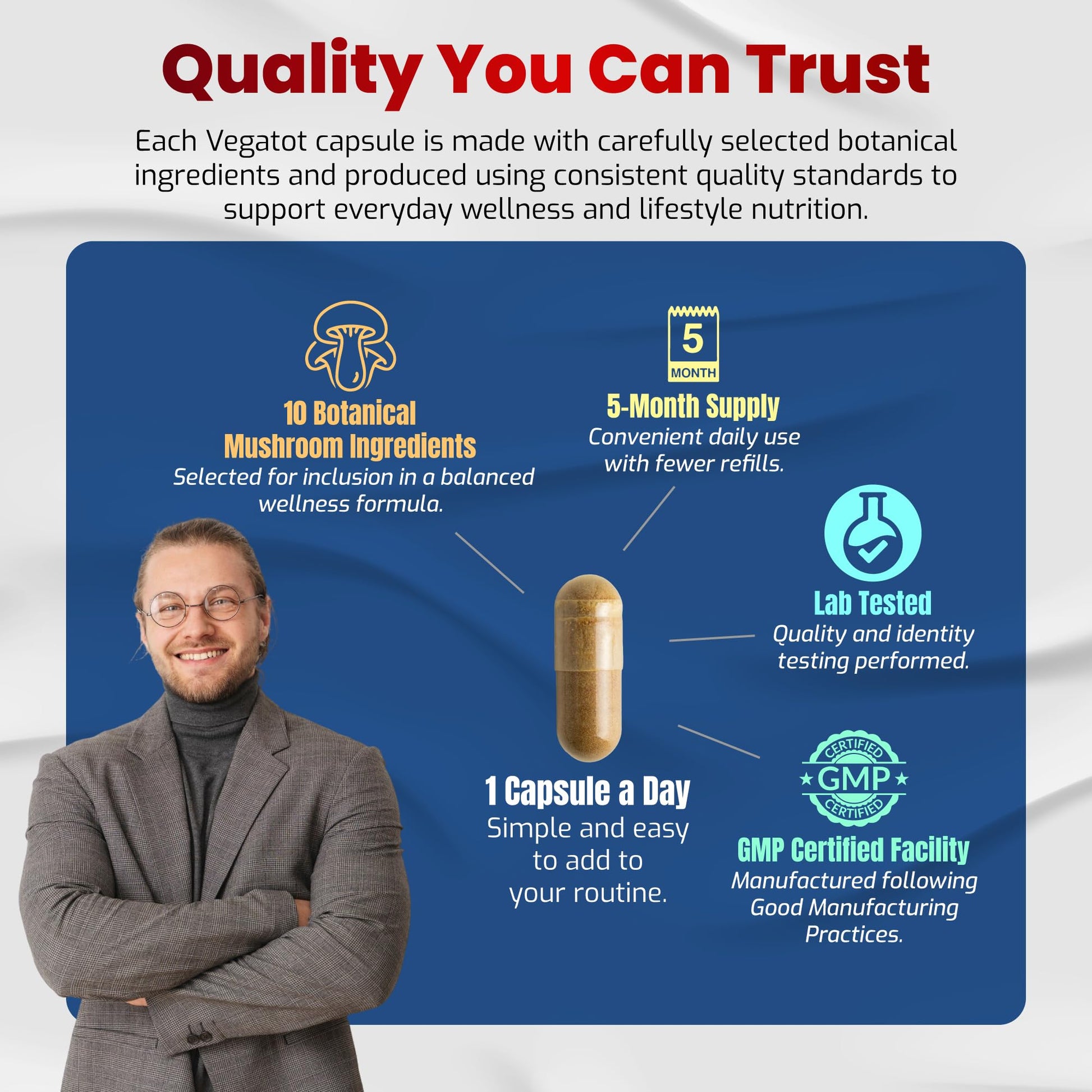 10 in 1 High Strength Mushroom Supplement - Lions Mane, Cordyceps, Reishi - Brain Supplements for Memory and Focus ** 5-Month Supply - PrimeBioHealth - canada supplements