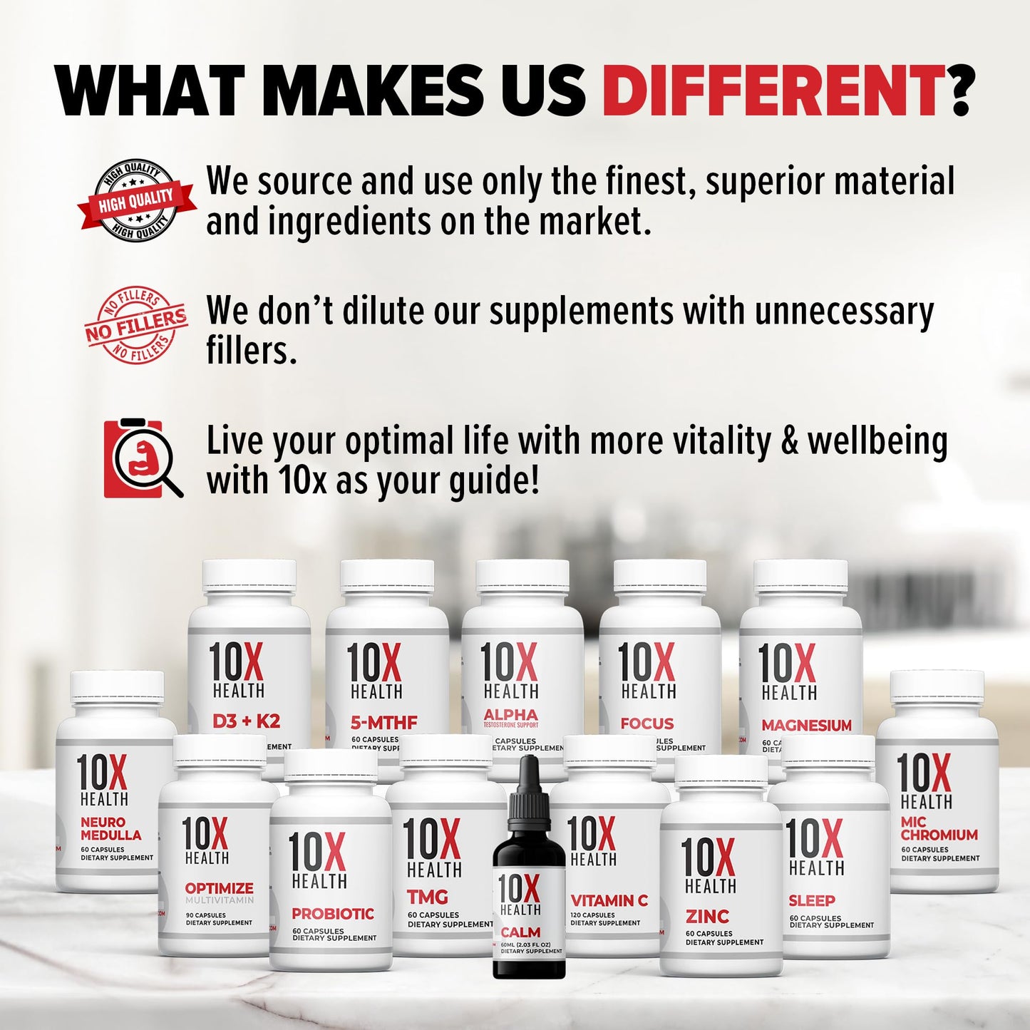 10X Health Magnesium Supplements - High-Absorption Magnesium Citrate for Sleep, Muscle & Nerve Support - PrimeBioHealth - canada supplements