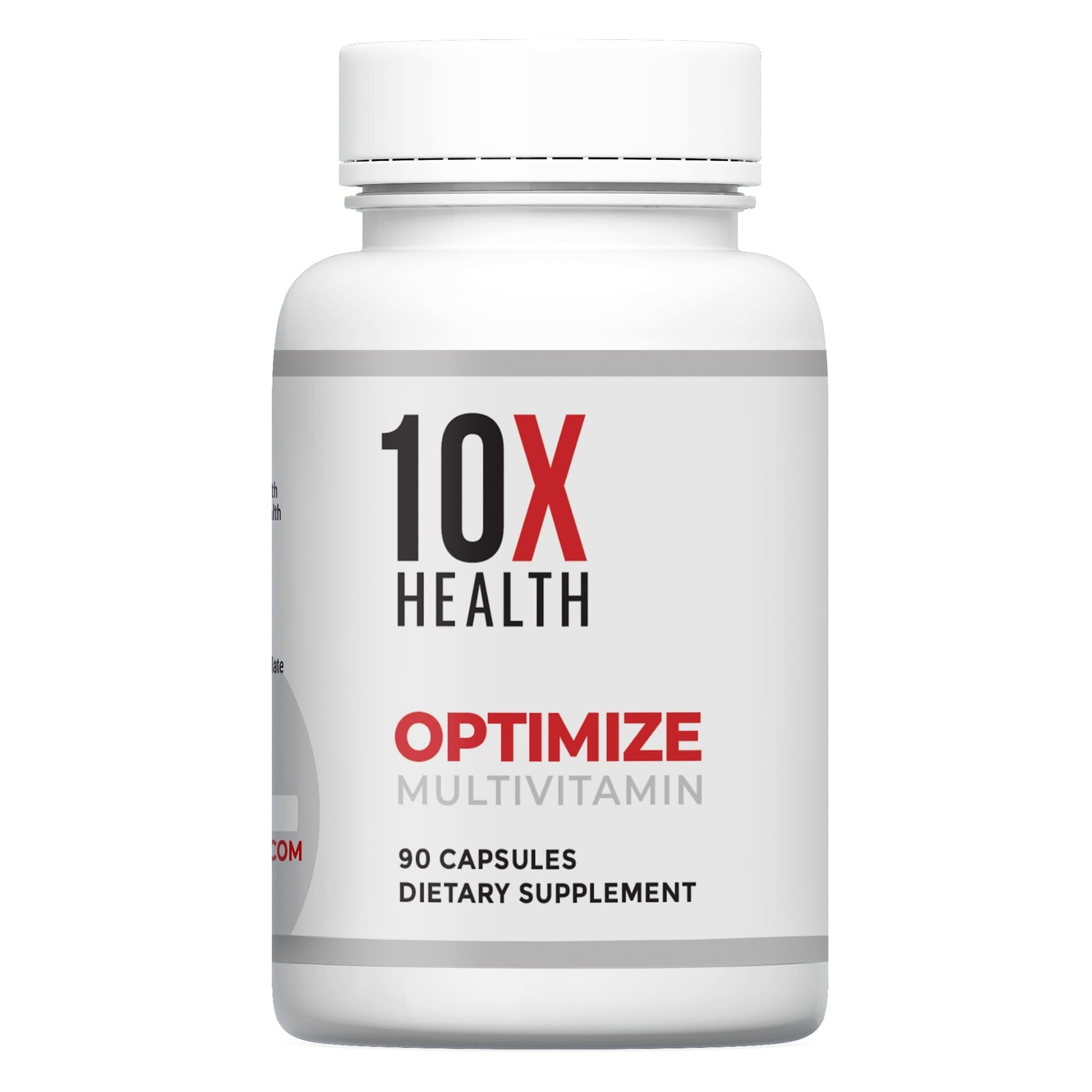 10X Health Optimize Methylated Multivitamin for Men - 90 Capsules, 34 in 1 Formula with 800 mcg of Vitamin B12, 5-MTHF, NAC - PrimeBioHealth - canada supplements