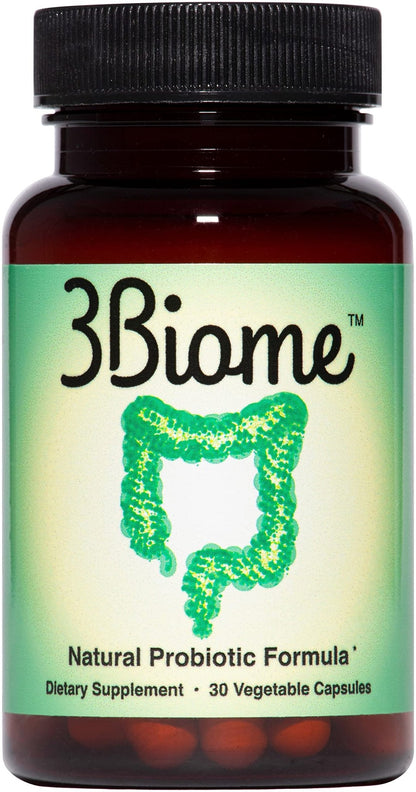 3Biome - Natural Probiotic Supplement - Non-GMO, Vegan, Gluten-Free - PrimeBioHealth - canada supplements