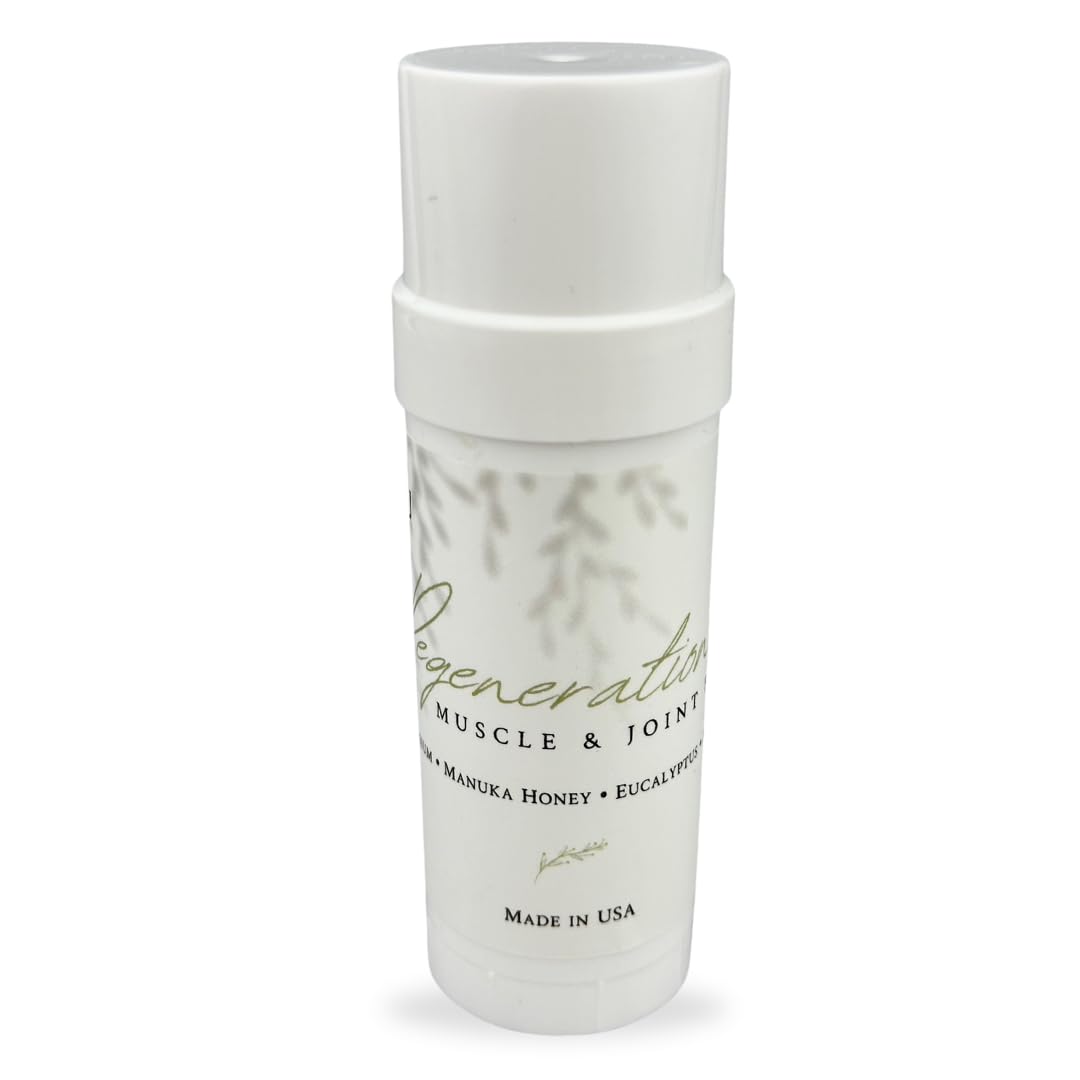 KANU Regeneration Muscle and Joint Soothing Balm Proprietary Blend of Magnesium, Manuka Honey, Eucalyptus & Menthol - Maximum Strength Formula for Aches- All Natural Ingredients-Made in The USA KANUBuy Supplements Australia
