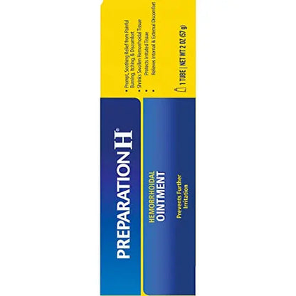PREPARATION H Hemorrhoid Symptom Treatment Ointment, Itching, Burning & Discomfort Relief, Tube (2.0 Ounce) Preparation HBuy Supplements Australia