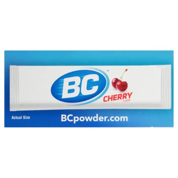 BC Powder Pain Reliever, Cherry Flavor Aspirin Dissolve Packs, 24 Count Powder Packets (6 Pack) BCBuy Supplements Australia