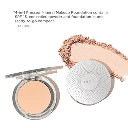 PUR Beauty 4-in-1 Pressed Mineral Makeup Powder Foundation with SPF 15 - Concealer & Finishing Compact Pressed Powder for Face - Buildable Medium to Full Coverage Foundation Powder (Blush Medium) PÜR MINERALSBuy Supplements Australia