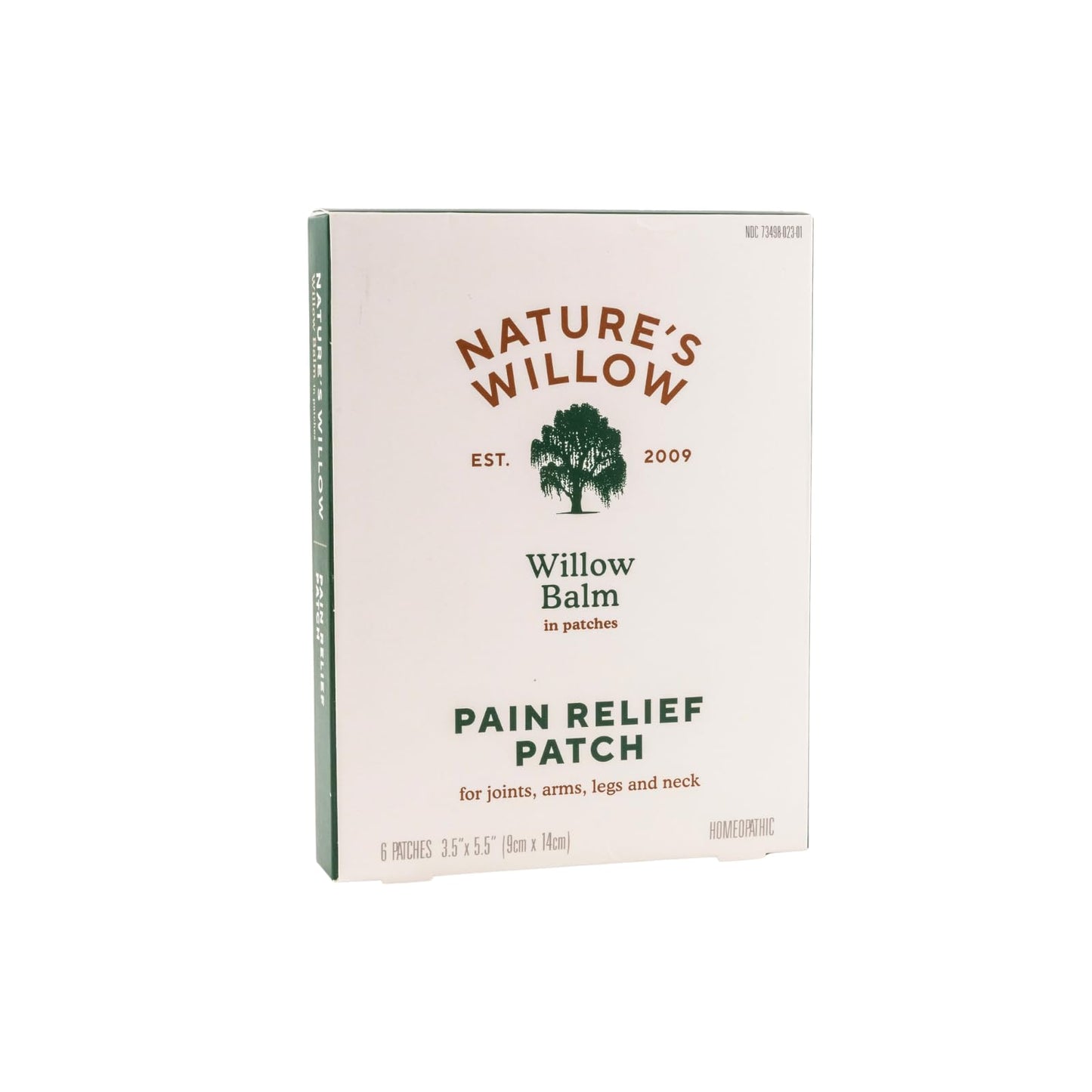 Nature's Willow Relief Patches – Fast-Acting, Plant-Based Topical Solution to Help with Sore Muscles & Joints | 6 Patches per Pack | 1-Pack Nature's WillowBuy Supplements Australia