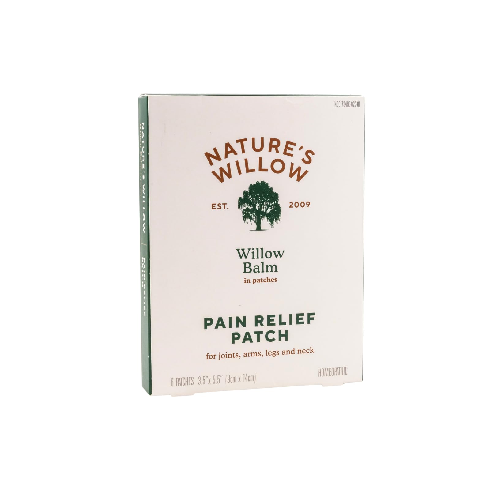 Nature's Willow Relief Patches – Fast-Acting, Plant-Based Topical Solution to Help with Sore Muscles & Joints | 6 Patches per Pack | 1-Pack Nature's WillowBuy Supplements Australia
