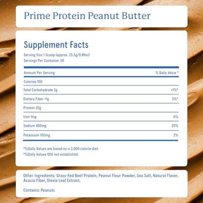 Equip Foods Prime Protein Powder Peanut Butter & Prime Protein Powder Chocolate