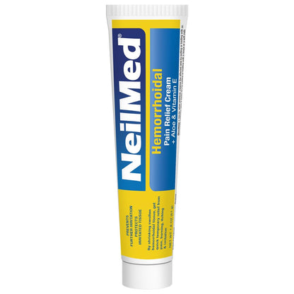 NeilMed Hemorrhoidal Pain Relief Cream with Aloe & Vitamin E, Hemorrhoid Treatment, Pain Relief, Relieves Burning, Itching and Discomfort, 1.8 oz. NeilMedBuy Supplements Australia