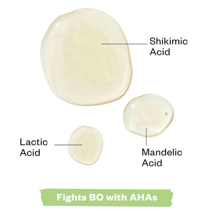 Kosas Chemistry Deodorant - Aluminium and Baking Soda Free + BO-Fighting AHA Serum that Exfoliates, Softens, and Nourishes the Skin, (Fragrance Free) KosasBuy Supplements Australia