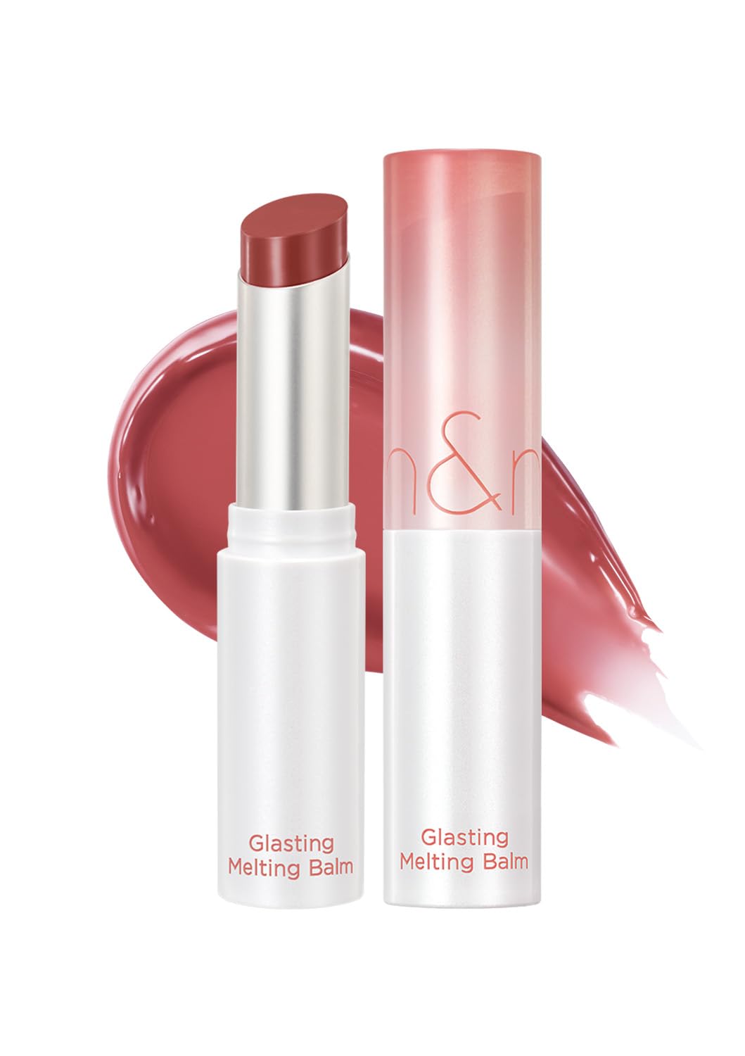rom&nd GLASTING MELTING BALM #06 Kaya Fig - Vegan K-Beauty Tinted Lip Balm for Crystal Water-Gloss Shine, Deep Hydration & MLBB Rosy Nude Color | Non-Sticky, Long-Lasting Comfort for All Ages rom&ndBuy Supplements Australia