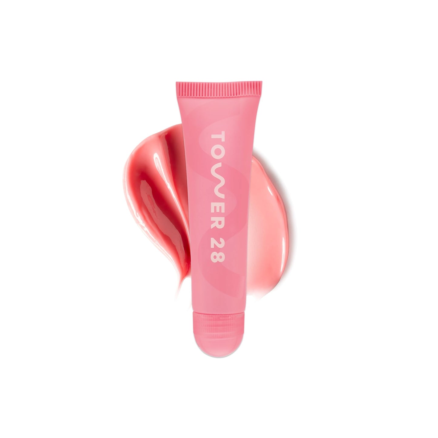 Tower 28 LipSoftie Tinted Lip Balm Treatment - Hydrating Glossy Balm + Overnight Lip Mask with Jojoba Oil + Shea Butter - Sweet, Cushiony Formula for Smooth, Soft Lips - Watermelon Kiwi (0.38 oz) Tower 28Buy Supplements Australia
