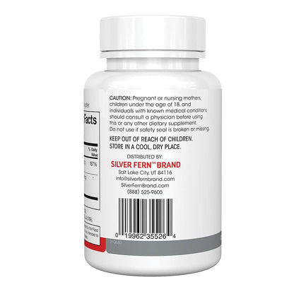 Silver Fern Vitamin K2-D3 Supplement Brand - Natural, Non-Synthetic - K2-7 as Menaquinone-7 (MK-7) - D3 as cholecalciferol - Bone, Heart & Energy Support (1 Bottle - 30 Capsules - 30 Servings) Silver Fern buy supplements Au