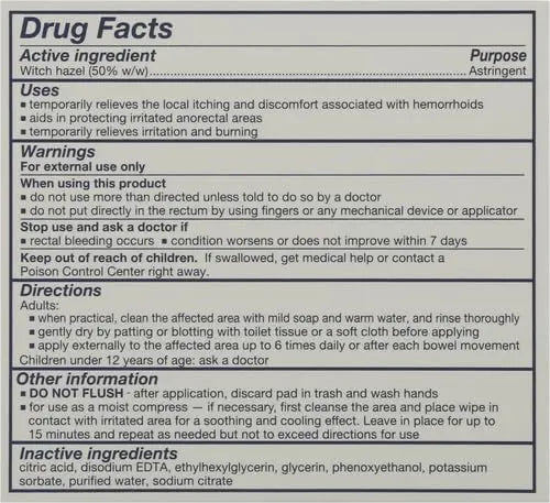 TUCKS Medicated Cooling Pads, 100 Count – Hemorrhoid Pads with Witch Hazel, Cleanses Sensitive Areas, Protects from Irritation, Hemorrhoid Treatment, Medicated Pads Used by Hospitals TUCKSBuy Supplements Australia