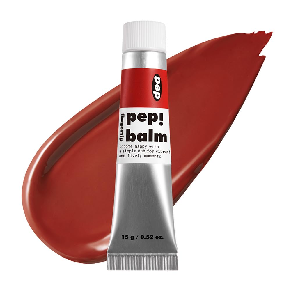 I'M MEME Lip and Cheek Tint - PepBalm 001 Recharger | Wtih Shea Butter, Gift, Liquid Blush, Travel-Friendly, Highly Pigmented, Non-Drying, Sheer Balm Gross Tint, 0.52 Oz I'M MEMEBuy Supplements Australia