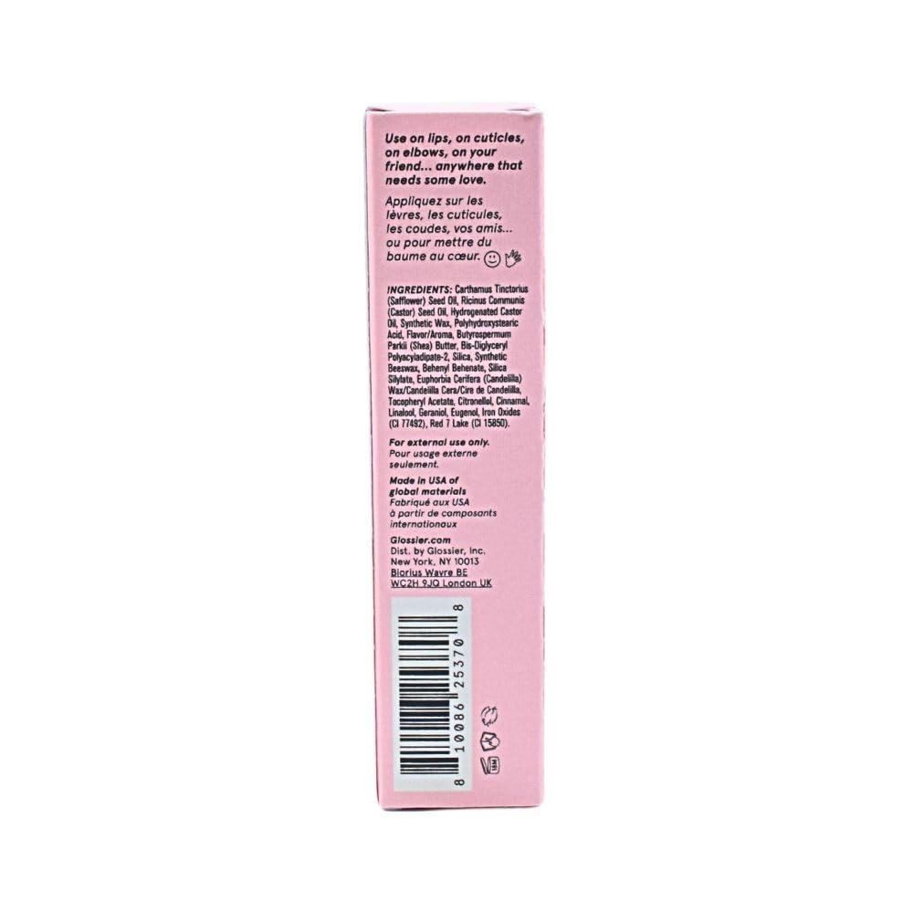 Glossier Balm Dotcom Lip Balm and Skin Salve - Rose - Sheer Pink Tint GlossierBuy Supplements Australia