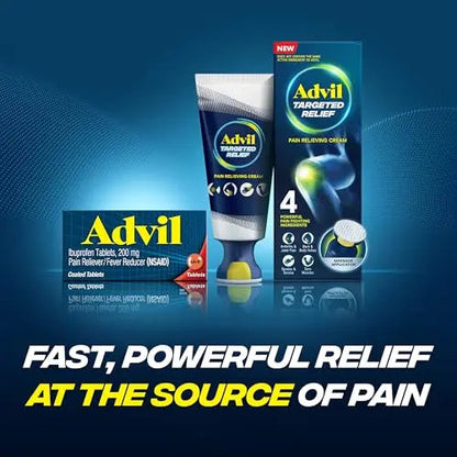 Advil Pain Reliever and Fever Reducer, Pain Relief Medicine with Ibuprofen 200mg for Headache, Backache, Menstrual Pain and Joint Pain Relief - 300+24 Coated Tablets AdvilBuy Supplements Australia