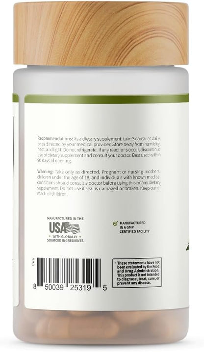 Snap Supplements Heart Health Support Supplement with Beets, 90 Capsules | Botanical Support for Heart Health, Healthy Circulation, and Nitric Oxide Levels, Vegan, Non-GMO (Packaging May Vary)