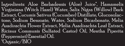 Brickell Men's Balancing Toner for Men, Alcohol-Free Mint Facial Toner with Witch Hazel, Aloe, and Cucumber, 8 Ounce, Scented
