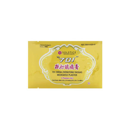 701 Dieda Zhentong Yaogao Medicated Plaster by Solstice "701" 701 Dieda Zhengtong Yaogao Medicated PlasterBuy Supplements Australia