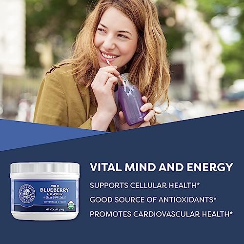 Vimergy Wild Blueberry Powder (120g) & Atlantic Dulse Liquid (55mL) Bundle
