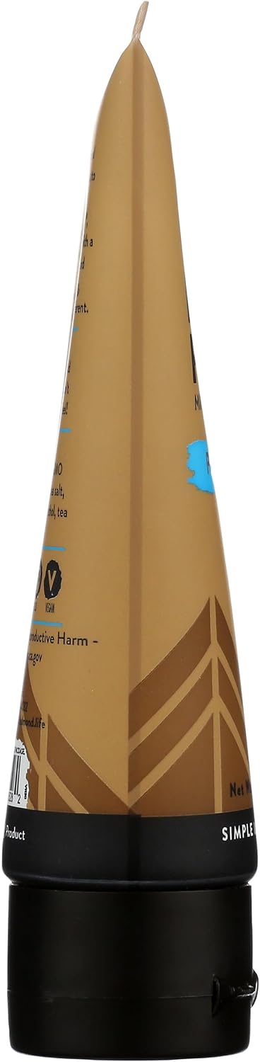 Redmond Earthpaste with Silver - Natural Non-Fluoride Toothpaste, 4 Ounce Tube (Peppermint)