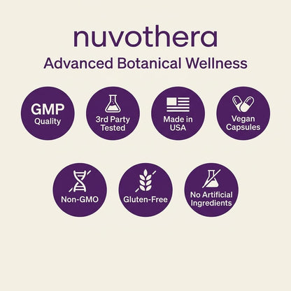 Nuvothera Super-Micronized Turmeric Curcumin Capsules Rapid Absorption, Whole Root, Non-GMO, Skin, Gut Health & Antioxidants (1 Month Pack (60 Capsules)) Nuvothera buy supplements Au