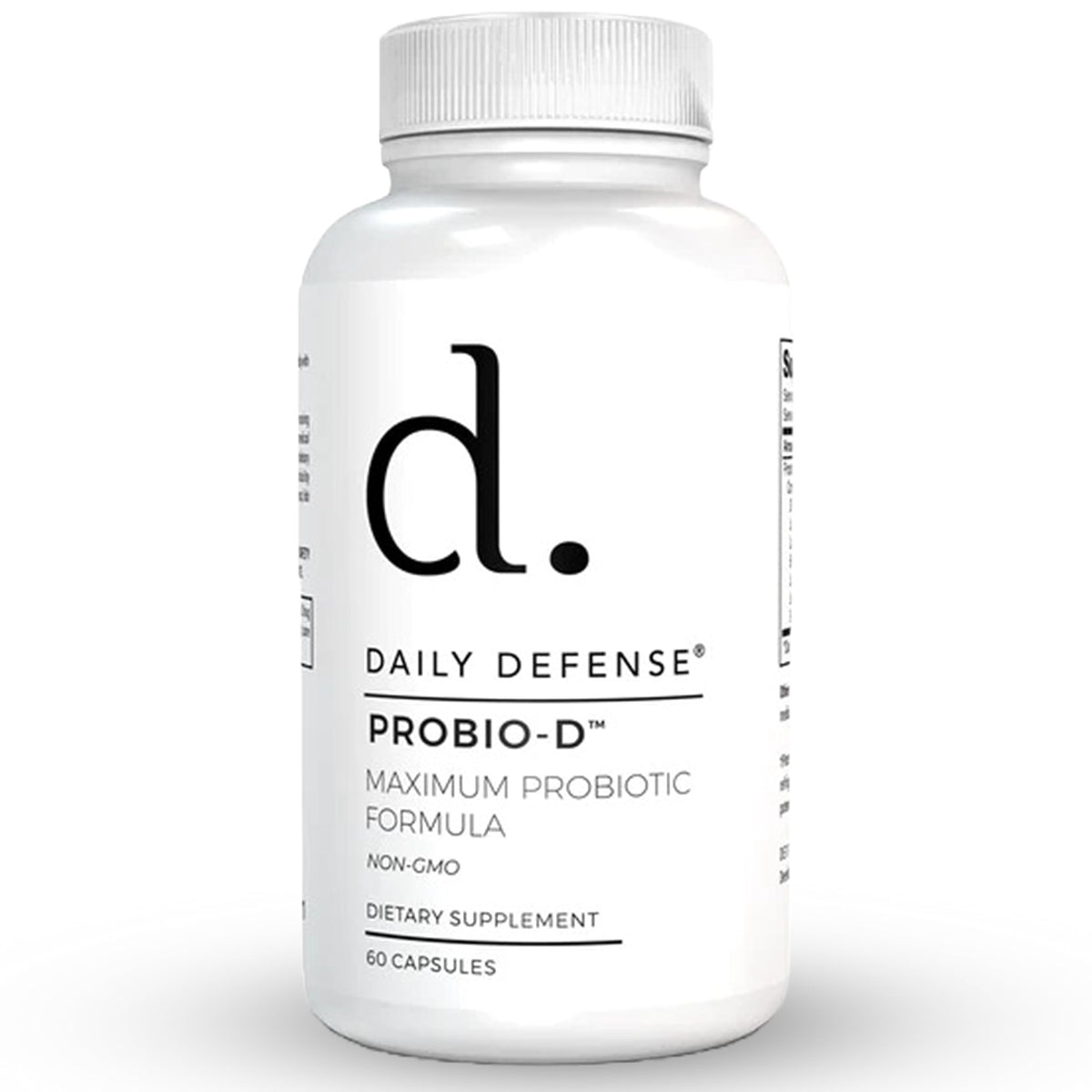 Daily Defense Probiotic Immune Support Supplement - Daily Probiotics for Men with Constipation & Gas - Digestion and Bloating Supplement & Probiotics for Women - 60 Capsules, PROBIO-D Daily DefenseBuy Supplements Australia