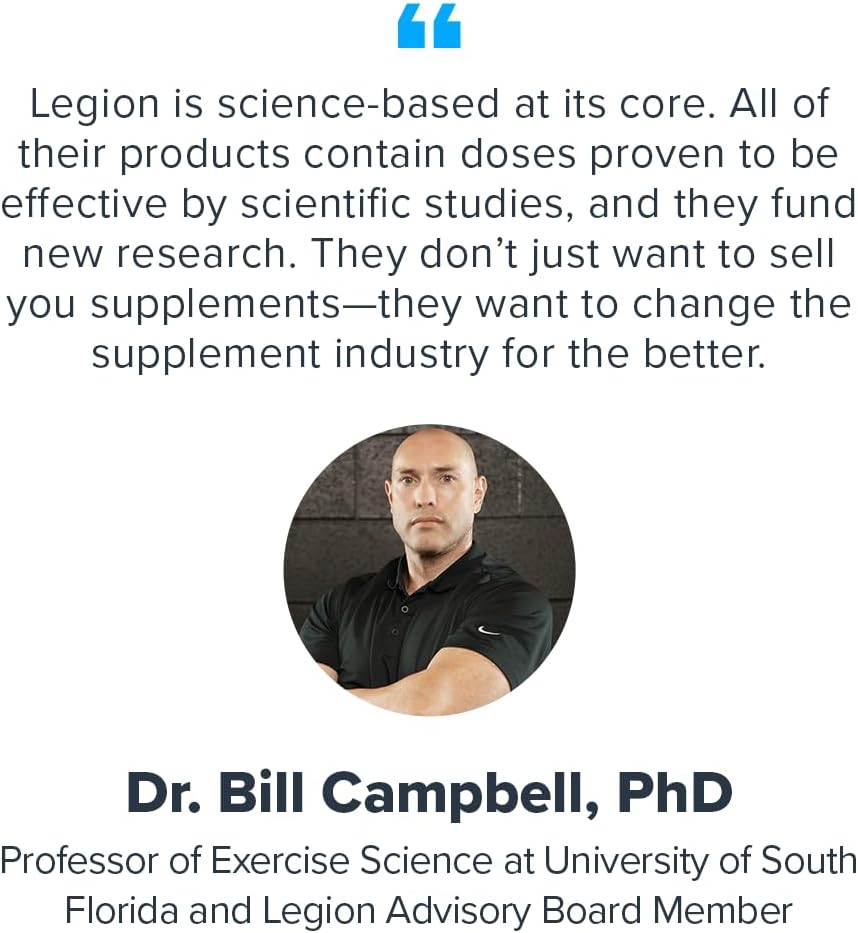 LEGION Immune- Immune Booster for Adults, Natural Immunity System Support w/Vitamin C (500mg), American Ginseng, Guduchi, and Garlic Supplement.