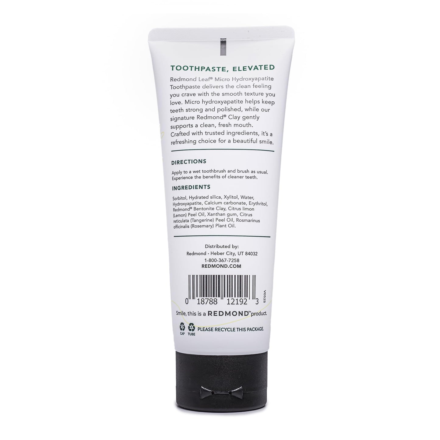 REDMOND Leaf Micro Hydroxyapatite Toothpaste Tube (Variety Pack)