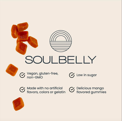 SOULBELLY Super Immunity | Remedy Vitamin Gummies for Immune Support | Vegan | Gluten-Free | Non-GMO | 60 Count SOULBELLY buy supplements Au
