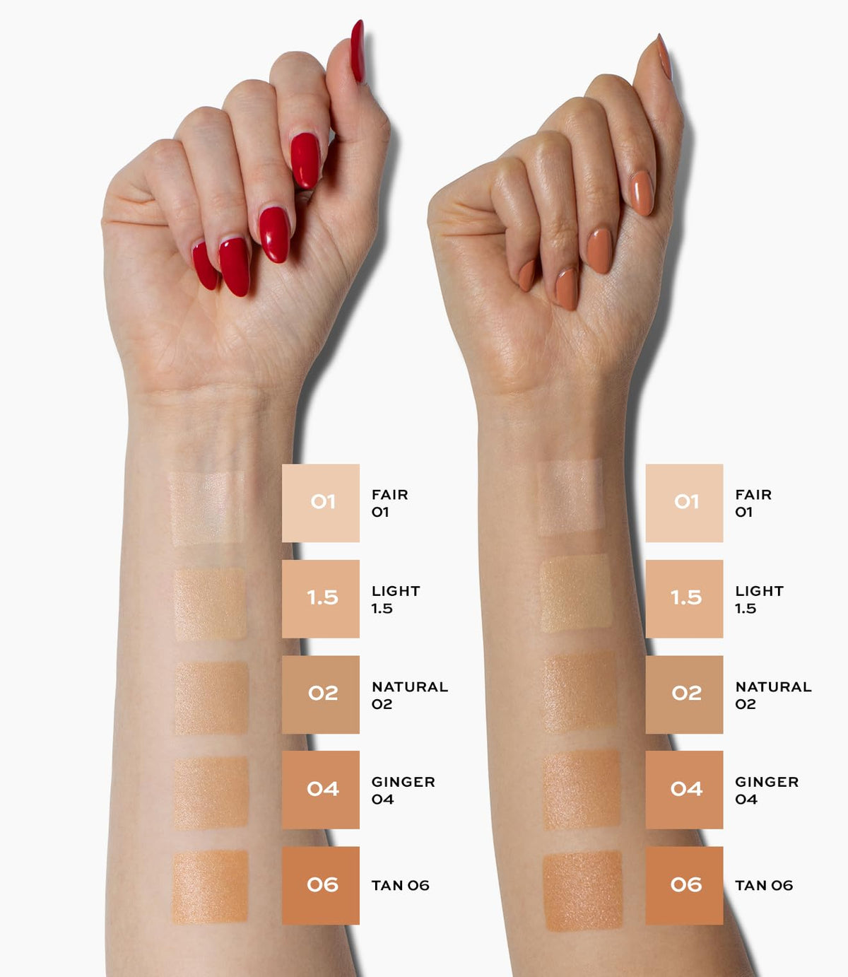 MAKE Beauty Diffusion Dew Skin Tint. Sheer to Medium Coverage Radiant Finish. Blurring, Smoothing, and Brightening for Glowing Complexion. Enhanced with Niacinamide and Adenosine. Tan 06 MAKEBuy Supplements Australia
