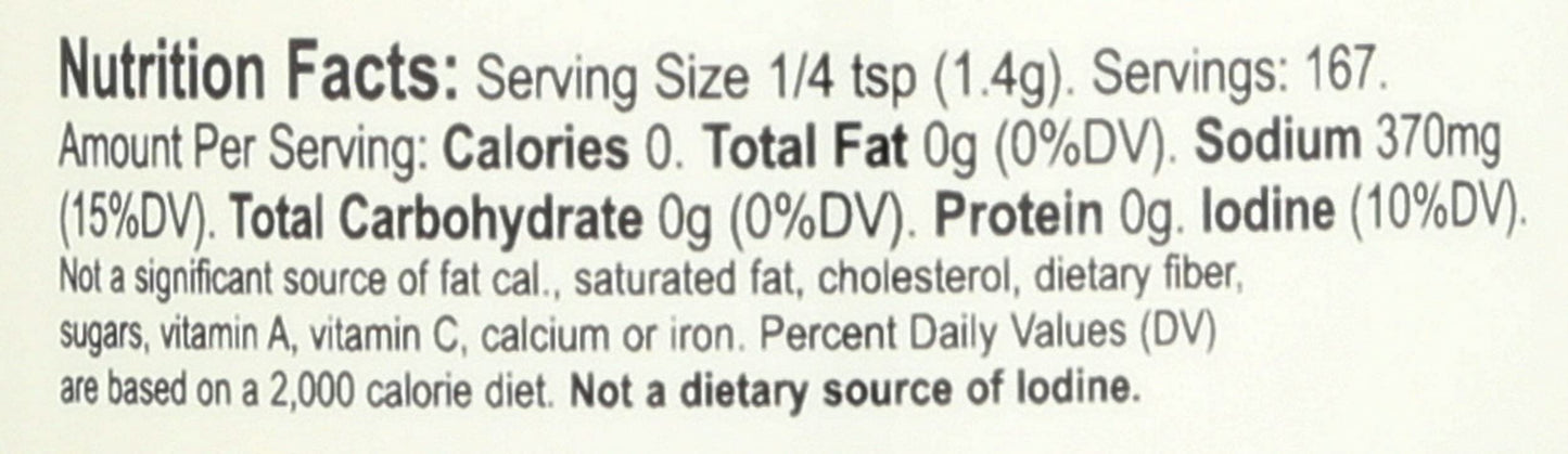 Redmond Organic Seasoning (Real Salt)