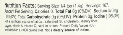 Redmond Organic Seasoning (Real Salt)