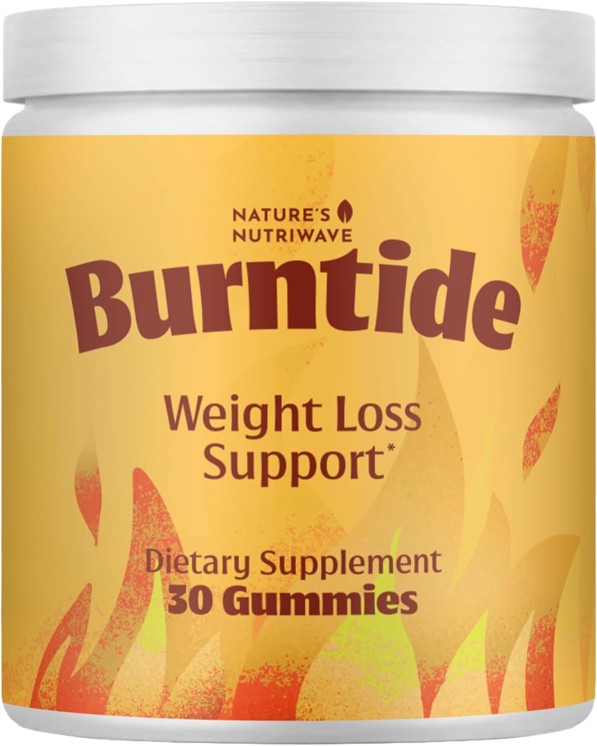 Burntide ACV & BHB Gummies – USA Made, 30 Gummies, 1 Month Supply | Apple Cider Vinegar & BHB Mineral Salts Formula, Features Calcium, Magnesium | Natural Ingredients, GMP-Certified
