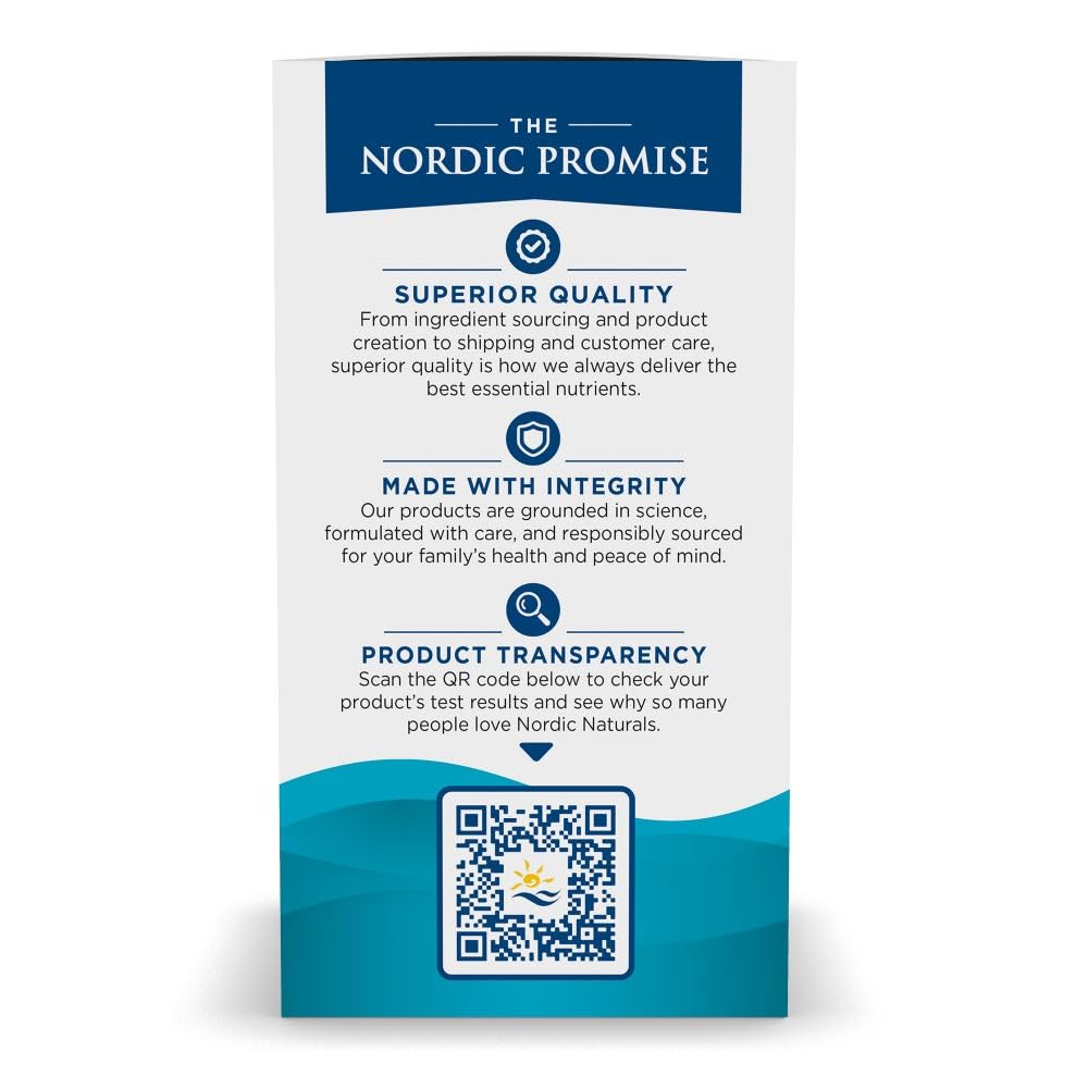 Nordic Naturals Omega Curcumin, Lemon - 60 Soft Gels - 1200 mg Omega-3 + 400 mg Optimized Curcumin - Combats Cellular Stress - Non-GMO - 30 Servings Nordic NaturalsBuy Supplements Australia