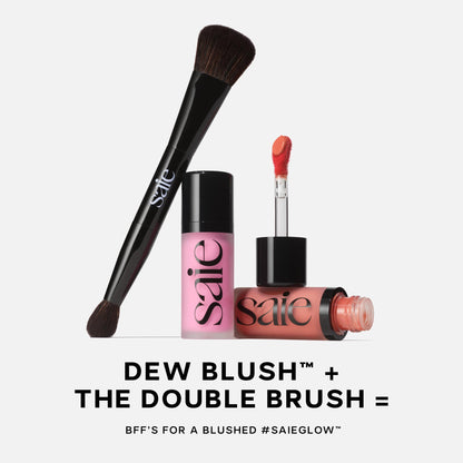 Saie Dew Liquid Blush for Cheeks - Hydrating Cream Blush Stick with a Blendable + Buildable Formula - Skincare Infused Dewy Cheek Tint for a Natural Flush - Glowy Makeup Essential - Lady (.40 oz) SaieBuy Supplements Australia