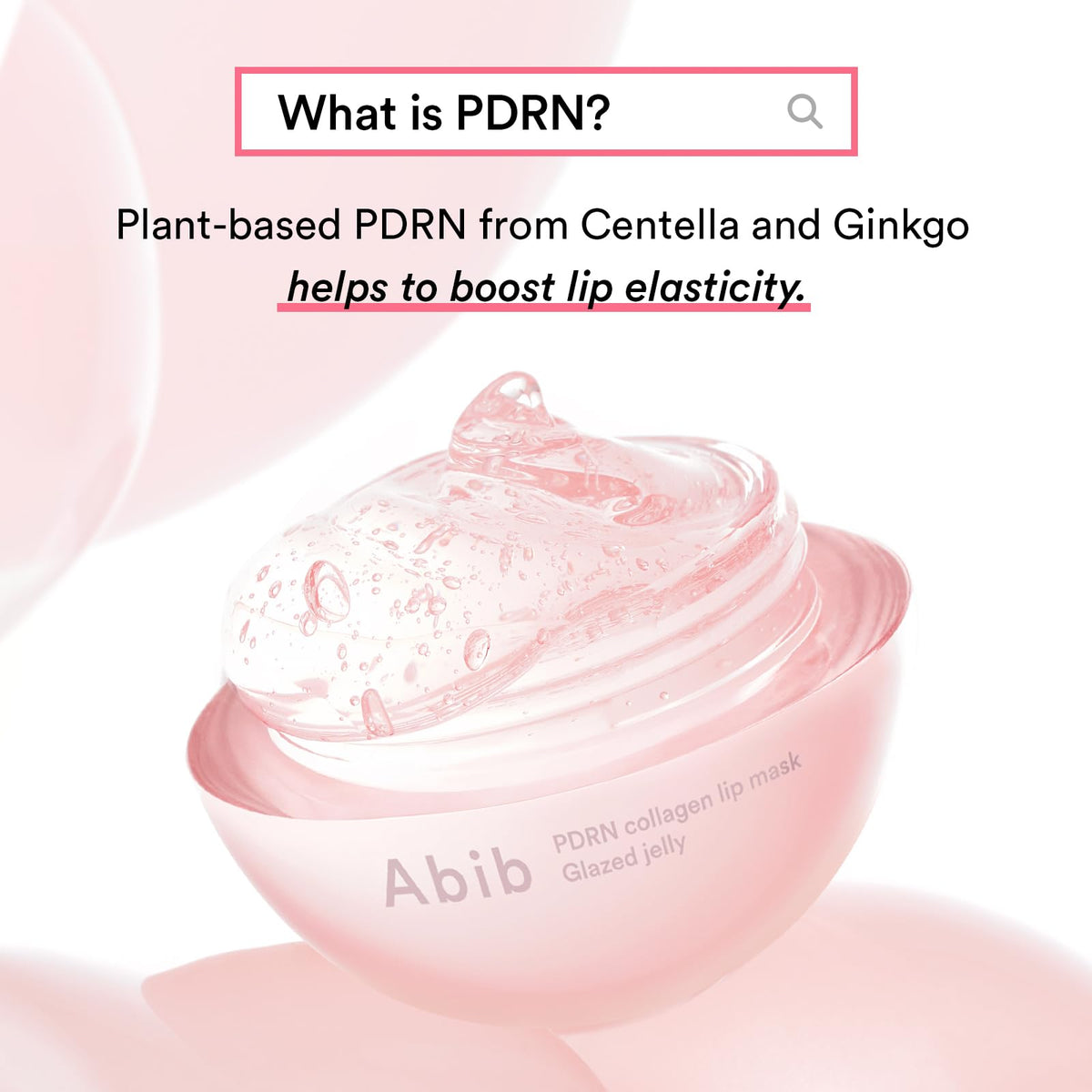Abib PDRN Collagen Lip Mask Glazed Jelly 0.38 fl oz | Korean Lip Butter Balm Overnight Sleeping Mask Hydrating Care Moisturizer Treatment for Flakey, Dry Lips AbibBuy Supplements Australia