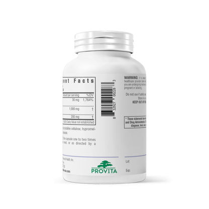PROVITA Synergistic GABA Complex | GABA Supplement | with B6 & Glutamic Acid | Stress Relief Supplement | Mood Support | Relaxation & Calmness | Brain Support | Mood Enhancer | 60 Veg Capsules PROVITA buy supplements Au