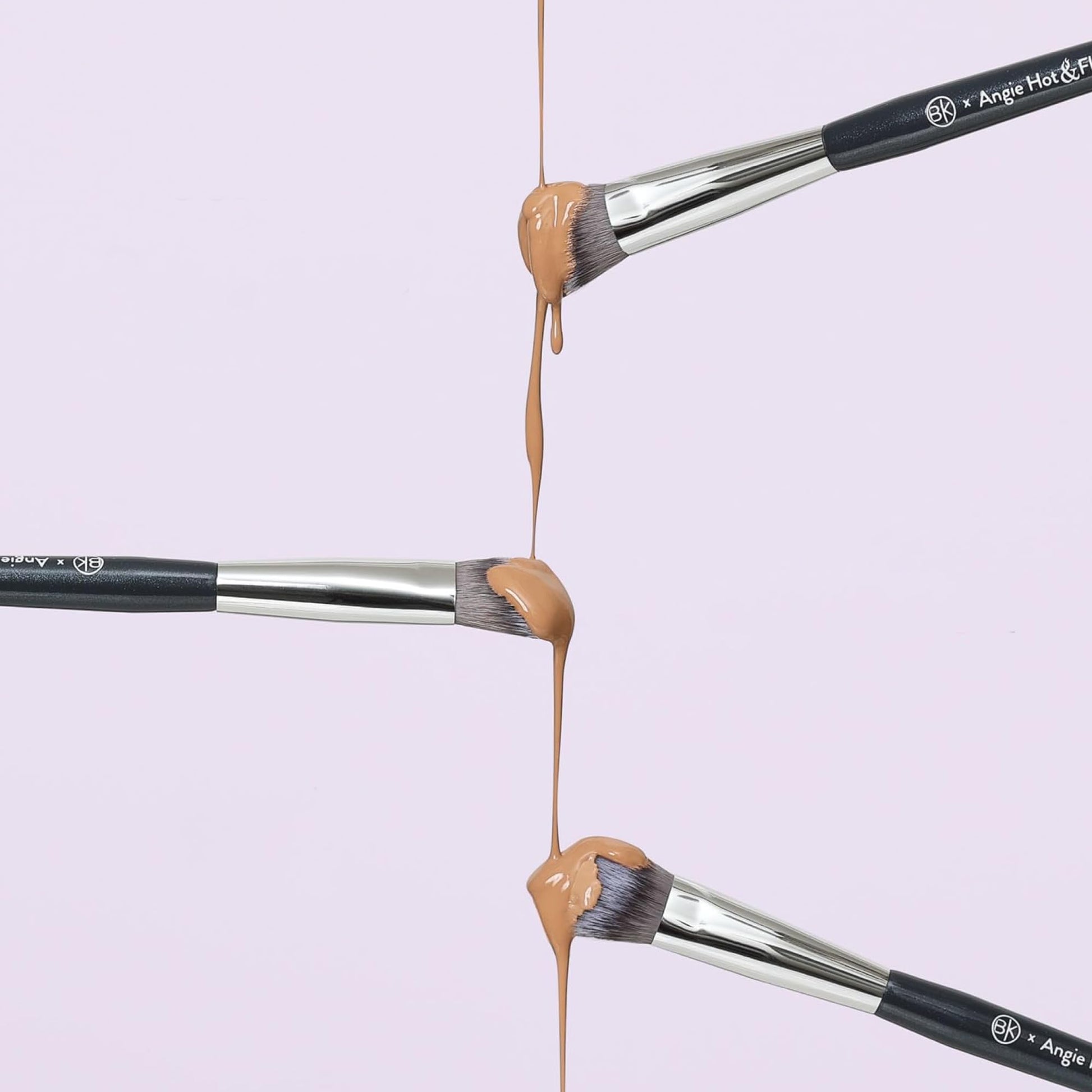 BK BEAUTY BRUSHES - ANGIE HOT & FLASHY A506 CONCEALER - Viral "Kitten Paw" Face Brush - Under-Eye Concealing and Contouring - Makeup Brushes BK BEAUTYBuy Supplements Australia